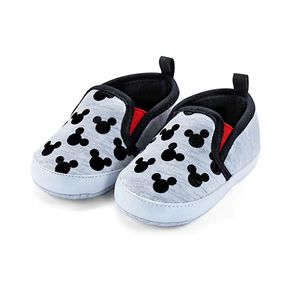 Mickey Mouse Red and Black Infant Shoes