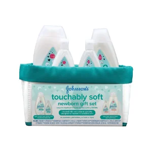 Johnson's Touchably Soft Newborn Baby Gift Set for New Parents