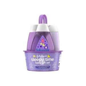 Johnson's Sleepy Time Bedtime Baby Gift Set with Relaxing NaturalCalm Aromas